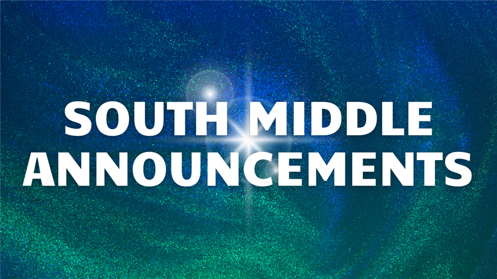 Announcements